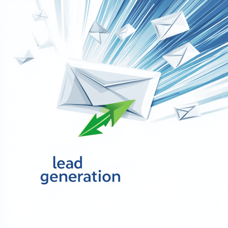 a letter that indicates lead generation