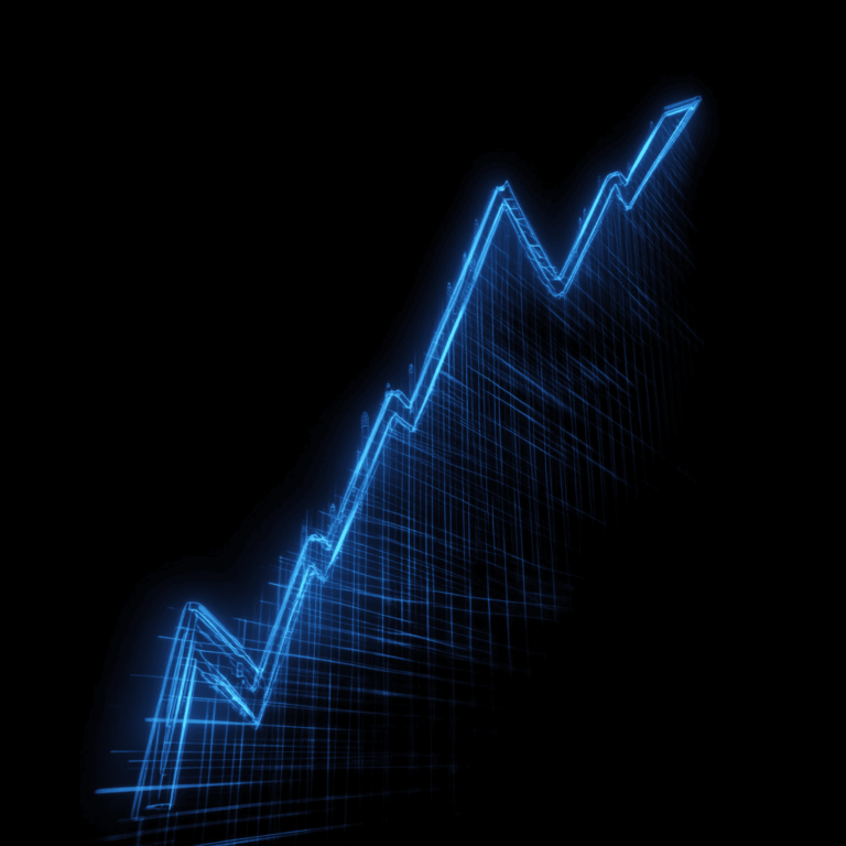 A graph that shows improvement