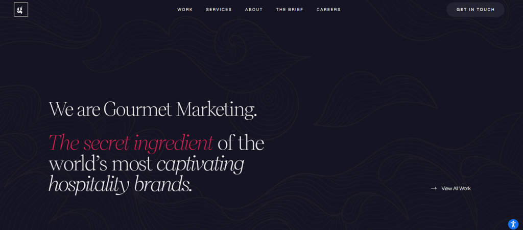 7. Gourmet Marketing